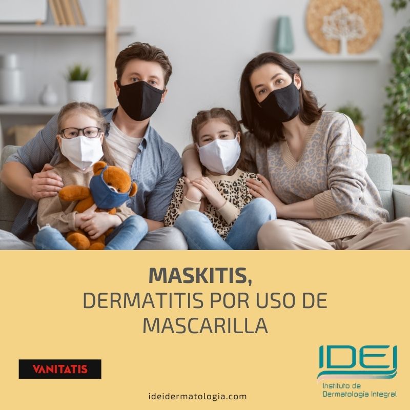 Maskitis, dermatitis por uso de mascarilla