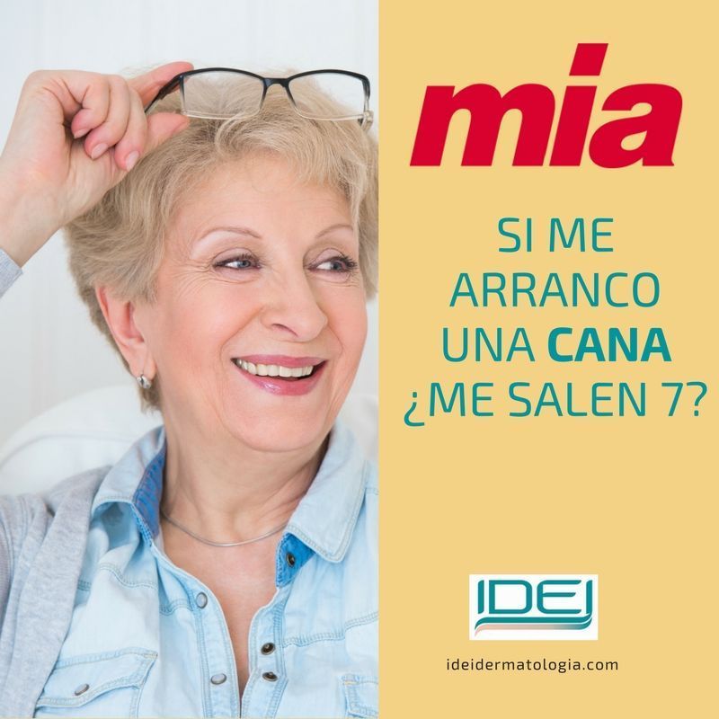 Si me arranco una cana ¿me salen 7?