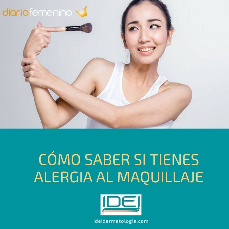 Cómo saber si tienes alergia al maquillaje