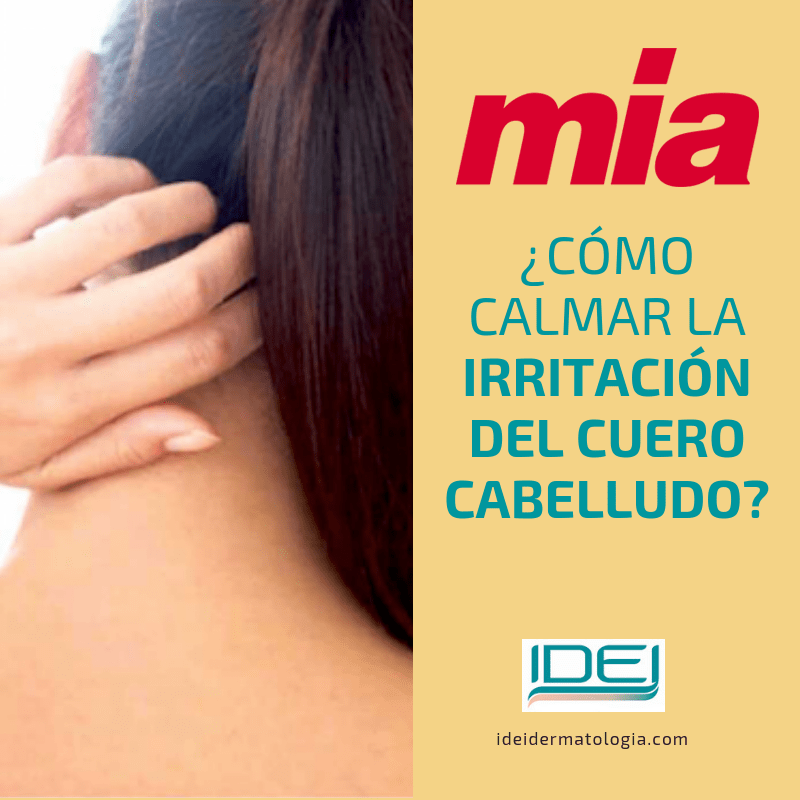 Irritación del cuero cabelludo