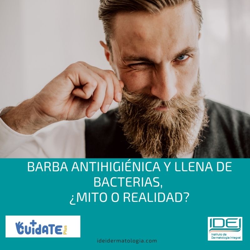 Barba antihigiénica y llena de bacterias, ¿mito o realidad?