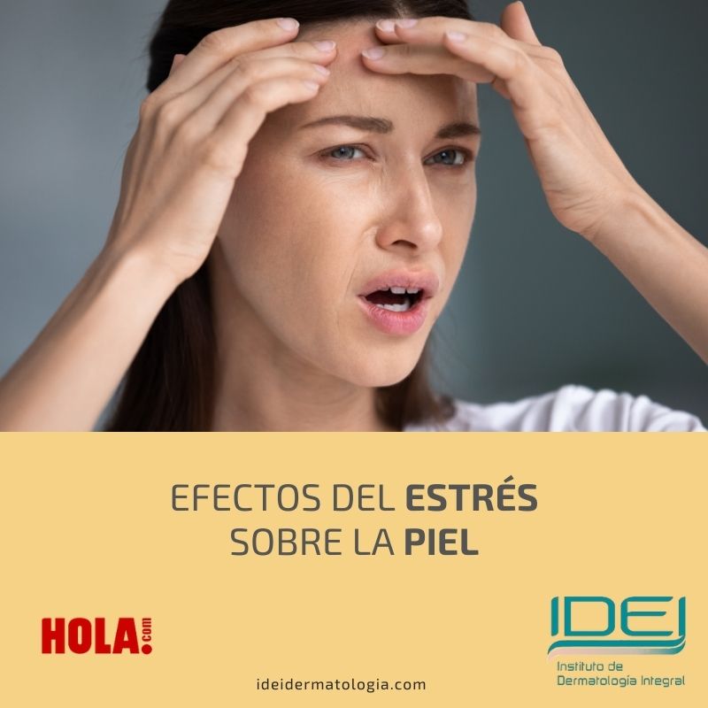 Efectos del estrés sobre la piel