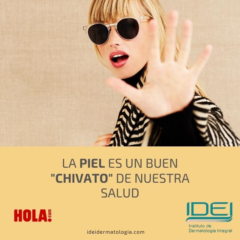 La piel es un buen chivato de nuestra salud
